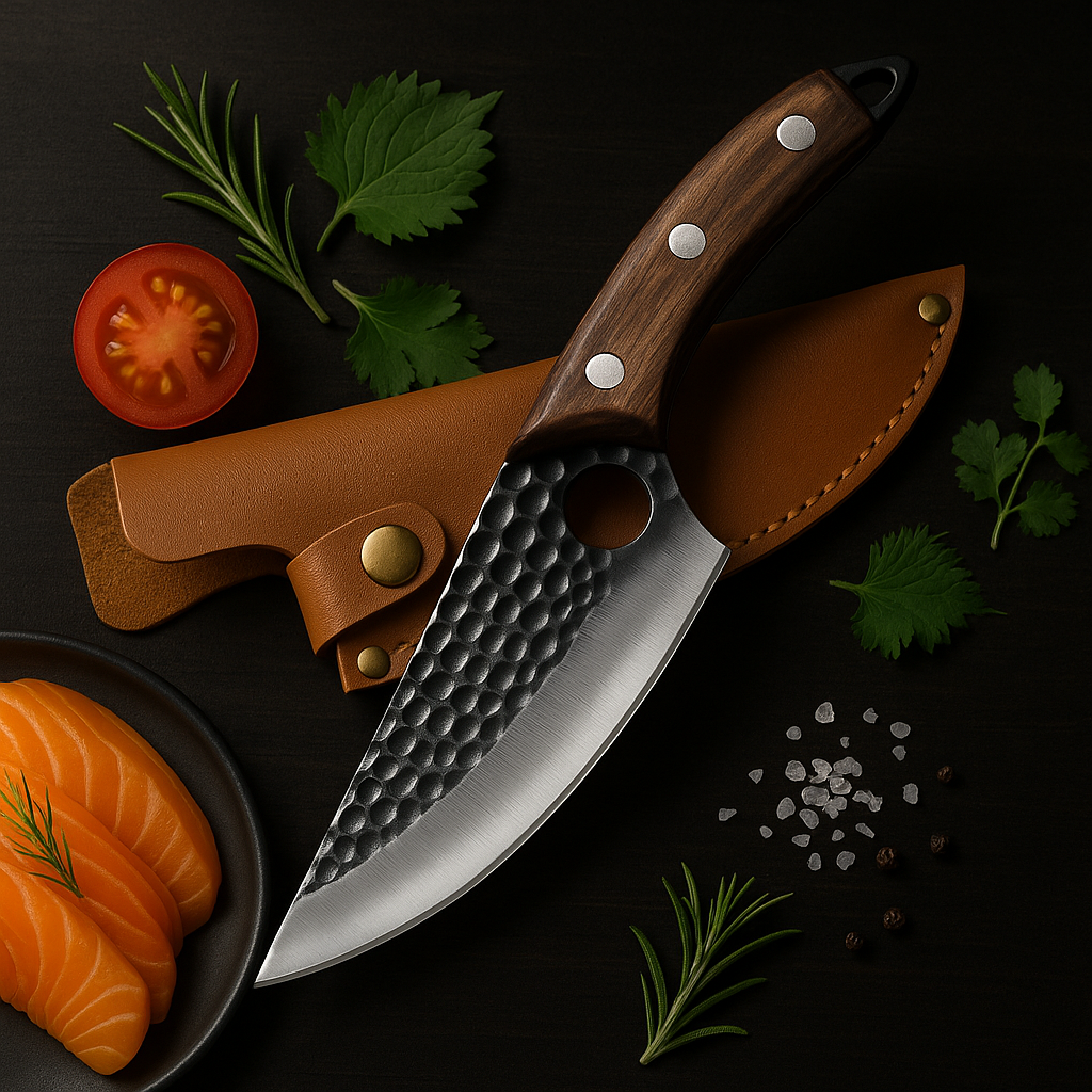 Kazami Ryoko – Couteau de Cuisine Japonais Forgé